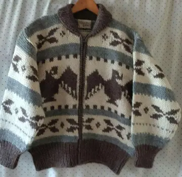 YELLOW LAND M 사이즈 니트 카우친 가디건