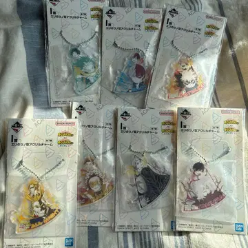 제일복권 히로아카 I상 엘리의 뿔 모양 아크릴 참 컴플리트 세트