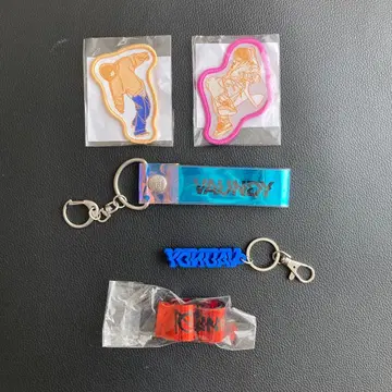 Vaundy 아크릴 키링 캡슐 토이 은색 테이프 등 5종 세트