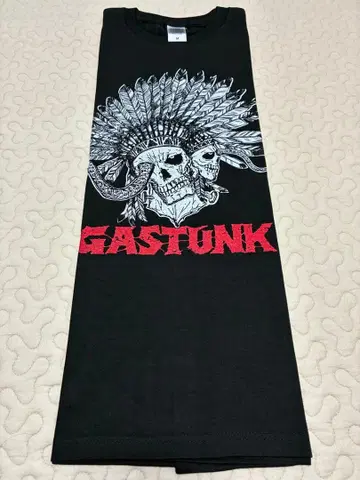 GASTUNK 가스탱크 T셔츠 M 사이즈 블랙