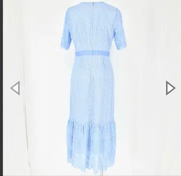 OPAQUE.CLIP 레이스 티어드 원피스