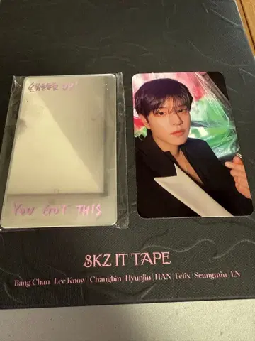 StrayKids 스키즈 Do it 승민 한정판 트레이딩 카드 거울