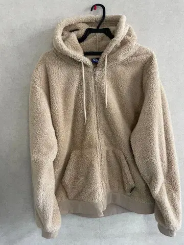 PENFIELD 베이지 보아 자켓 후디