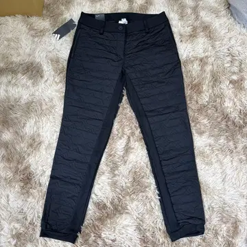 택 포함 새상품 Adidas 9부 퀼팅 슬림핏 팬츠