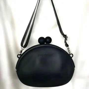 [ p+g design 피지 디자인 ] 실리콘 복주머니 숄더백