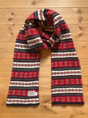 [ INVERALLAN ] 영국제 인버아란 페어아일 니트 머플러