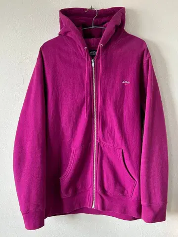 노아 지퍼 업 후드티 퍼플 보라색 L