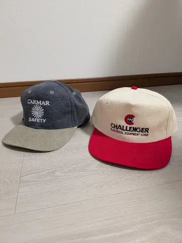 기업계 트래커 캡 세트 CHALLENGER