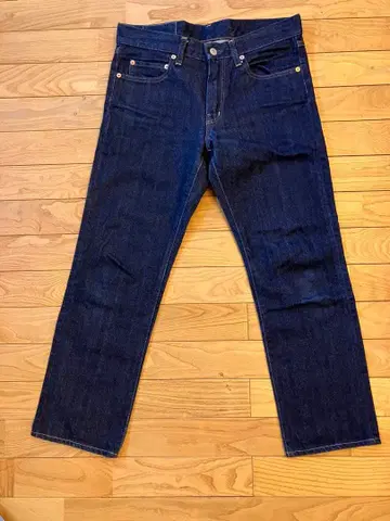 OKURA 스트레이트 데님 인디고 블루