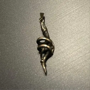 진품 스네이크 펜던트 HYDE 착용 계열 silver 925 뱀 새상품급