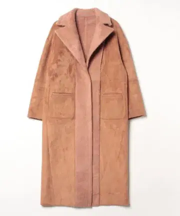BLANKET LIKE FAKE MOUTON COAT