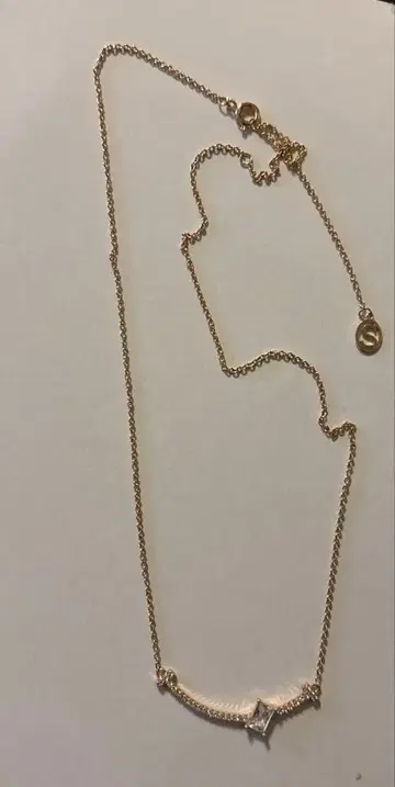 sassyangel 사시엔젤 T 지르코니아 목걸이