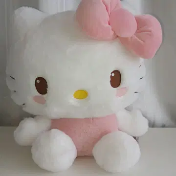 헬로키티 사쿠라 핑크 인형 초 빅 봉제 인형