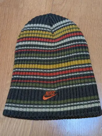 90s Nike 니트 모자 멀티 컬러 스트라이프