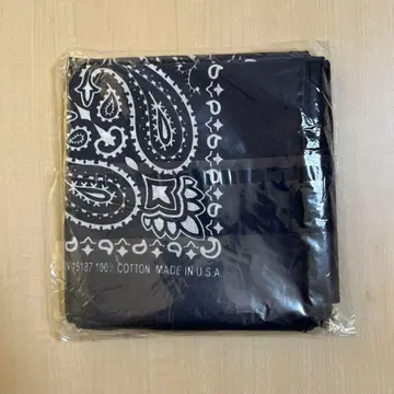 새상품 하바행크 반다나 네이비 usa 제작 3개 페이즐리