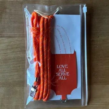 후지이 카제 LASA 스마트폰 스트랩 오렌지