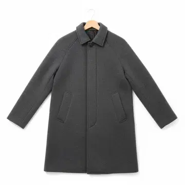 그레이 체스터 코트 래글런 슬리브