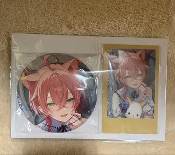 니지산지 시시도 아카리 생일 캔뱃지 폴라로이드