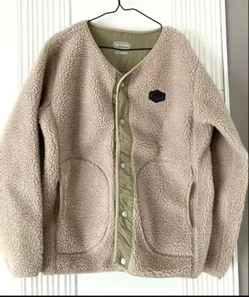 [ 컨디션 최상 ] OUTDOOR 보아 자켓 아우터 남성용 베이지 계열