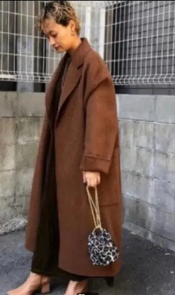 TODAYFUL 울 오버코트 초코