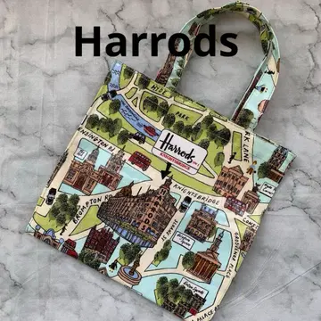 [ 새상품급 ] Harrods 해롯 토트백 쇼핑백
