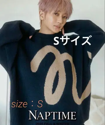 니트 풀오버 - NAVY ( SIZE: S ) Naptime.