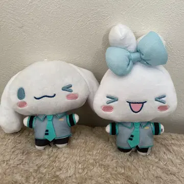 하츠네 미쿠 시나모롤 미니 봉제 인형 마스코트 세트