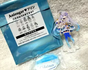 치노 주문토끼 Anisugar 아틀레 미니 아크릴 스탠드 엽서