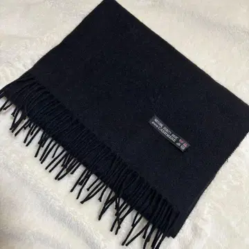 NATURAL BEAUTY BASIC 퓨어 캐시미어 머플러 블랙