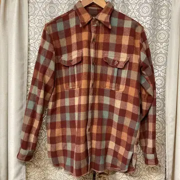 웨어하우스 체크 무늬 플란넬 셔츠 40