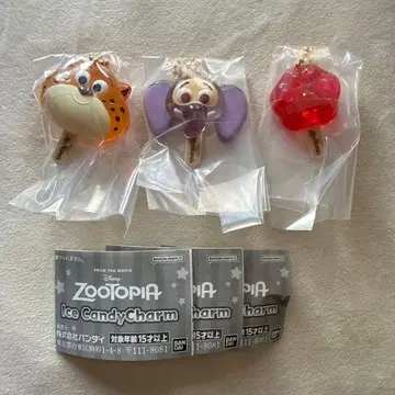 주토피아 Zootopia 아이스캔디 참 3개 세트