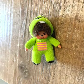 그린 컬러 인형옷 어린이 키링