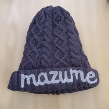 mazume 마즈메 니트 모자
