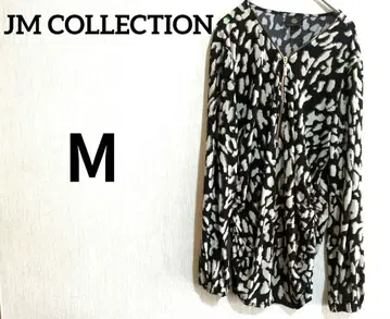 JM COLLECTION 애니멀 프린트 긴팔 [ M ]