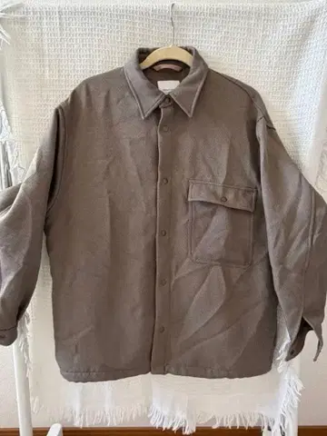 FREAK'S STORE 브라운 버튼업 셔츠