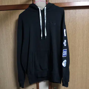 FISHING MONKEY 블랙 후드티