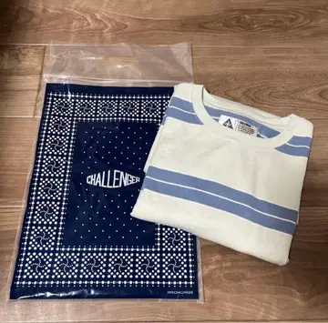 CHALLENGER L/S 클래식 보더 티 L 나가세