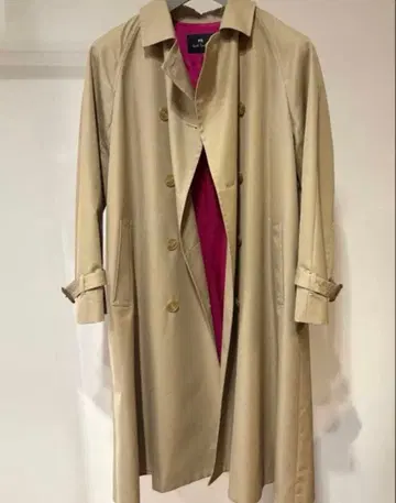 폴 스미스 베이지 트렌치코트