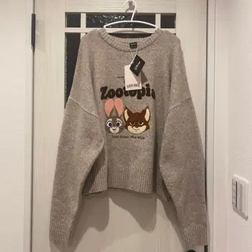 시마무라 주토피아 닉 주디 니트 풀오버 L [미사용 새상품]