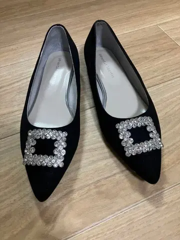 새상품급 ORiental TRaffic 비쥬 모티브 펌프스 36