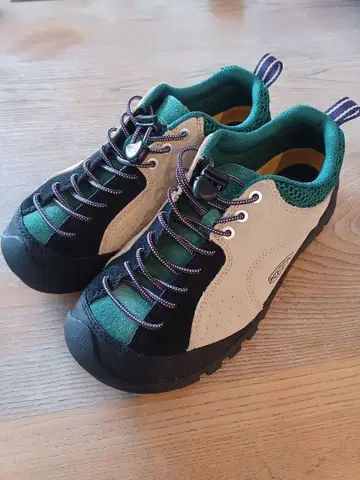 KEEN 클라이밍 신발 그린/베이지/블랙