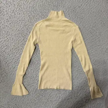 todayful Flarecuffs Rib Knit 크림