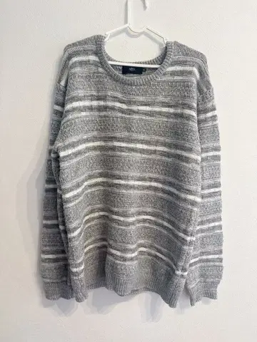 AZUL 그레이 니트 스웨터 XL