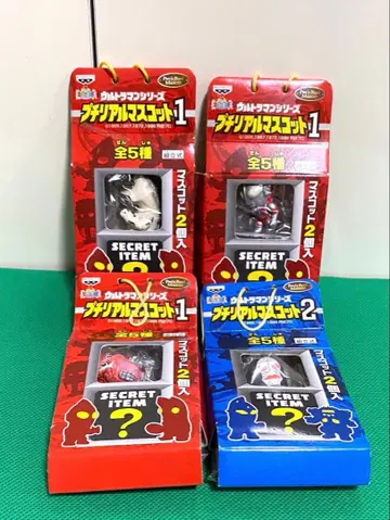 [ 미개봉 ] 울트라맨 시리즈 푸치 리얼 마스코트 4종