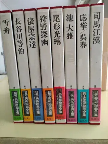 일본 미술 회화 전집 전 8권