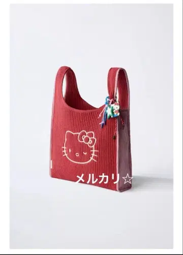 ZARA 헬로키티 산리오 쇼핑백 토트백