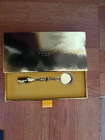 ANGEL 골드 키링