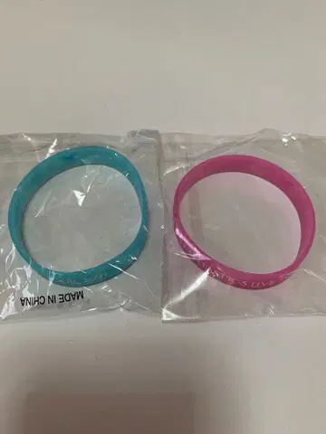 fantastics 클리어 러버 밴드 2개 세트