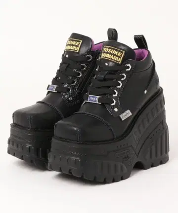 [ YOSUKE/요스케 ] 통굽 레이스업 스니커즈