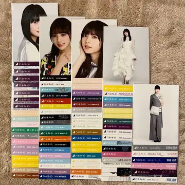 노기자카46 생사진 장미 80장 묶음 판매 B